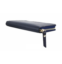 Bőr pénztárca 820B kék