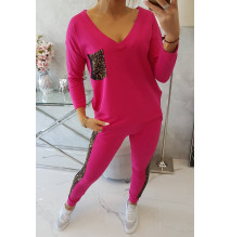 Női szett Párduc MI0068 fukszia