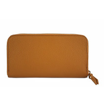 Bőr pénztárca 820B konyak