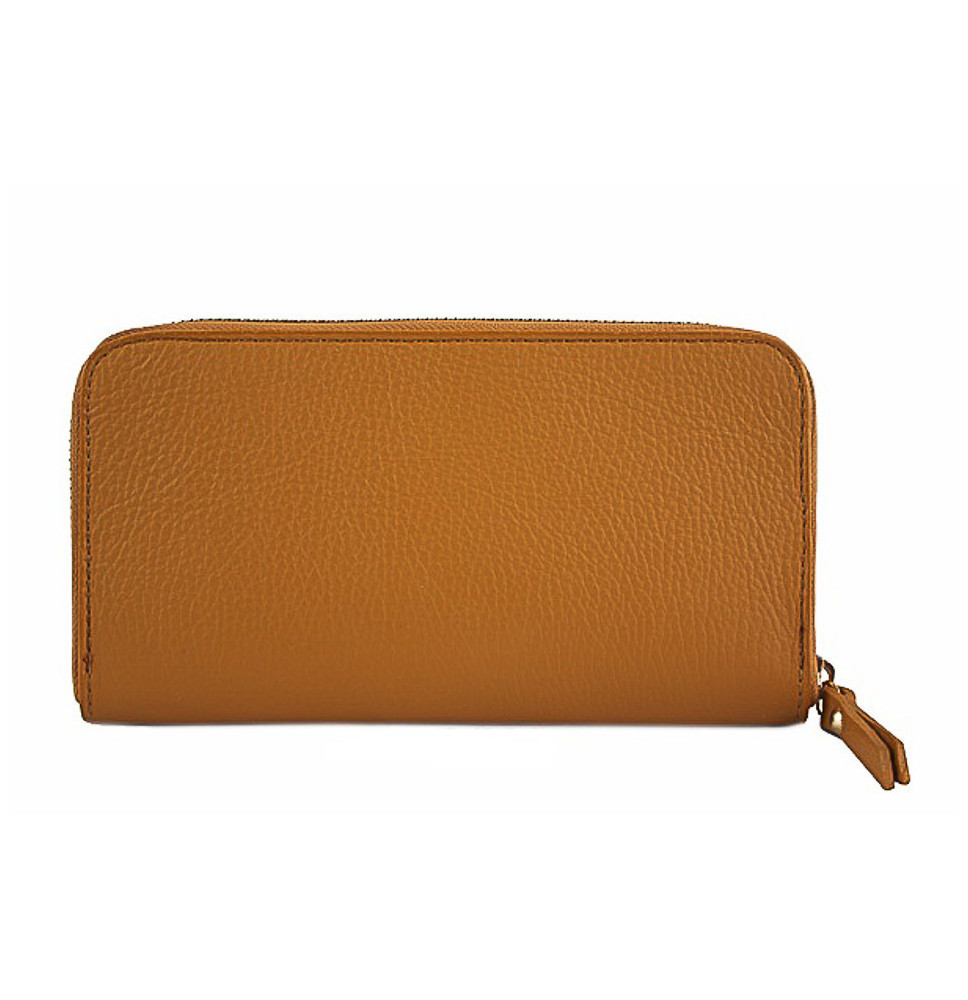 Bőr pénztárca 820B konyak