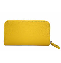 Bőr pénztárca 820B okker