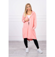 Kardigánt oversize MI0044 sárgabarack