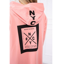 Kardigánt oversize MI0044 sárgabarack