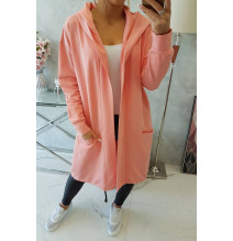 Kardigánt oversize MI0044 sárgabarack