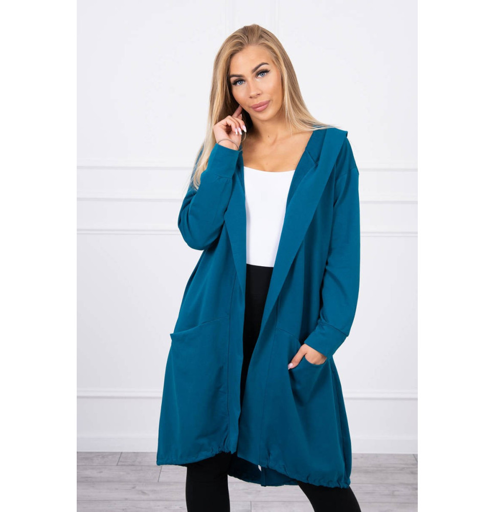 Kardigánt oversize MI0044 tenger