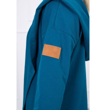 Kardigánt oversize MI9077 tenger