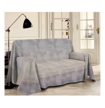 Pamut pléd Piquet Szivárvány bézs