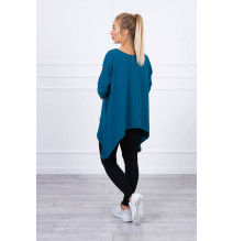 Női, megnövelt tunika MI8875 tengeri