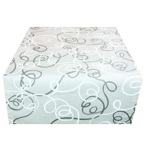 Futófelület az asztalon szürke 50x150 cm Made in Italy