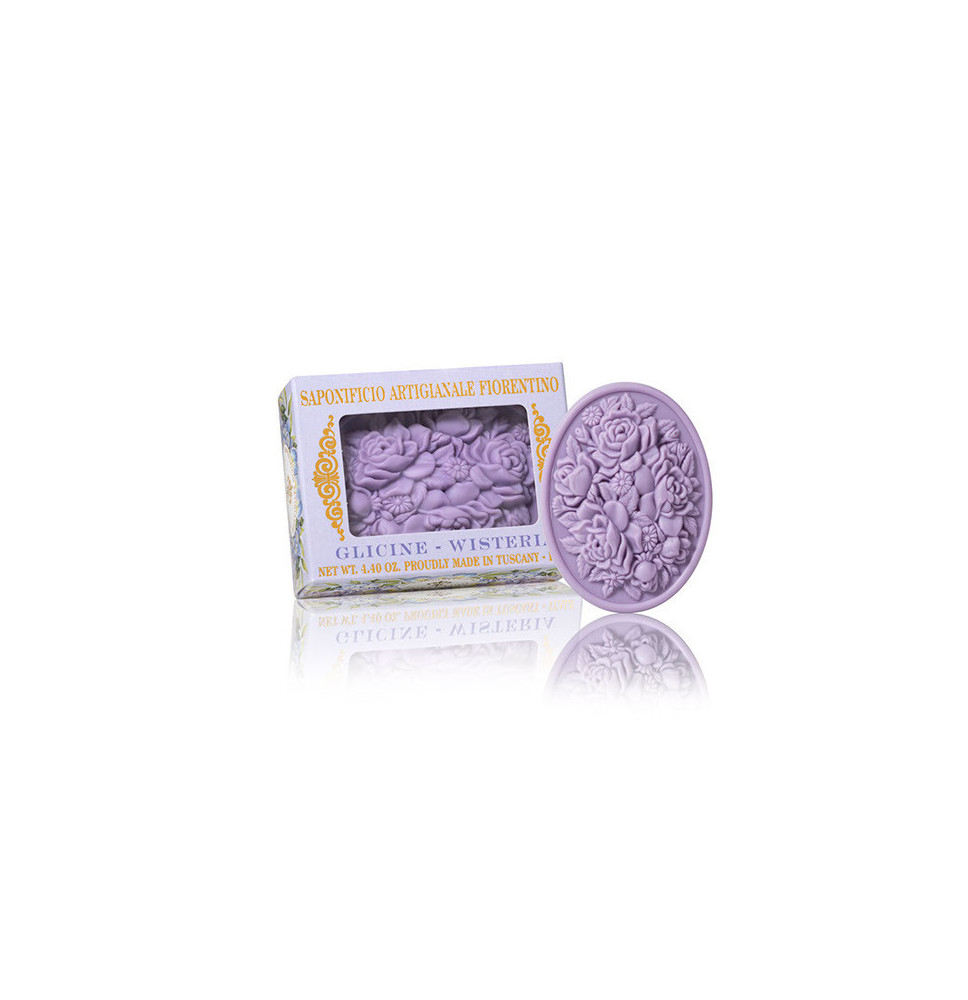 SA Fiorentino természetes szilárd szappan Wisteria 125 g