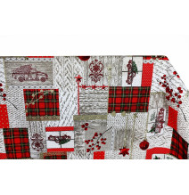 Karácsonyi terítő Mery Christmas 90x90 cm Made in Italy