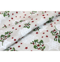 Karácsonyi terítő 90x90 cm Made in Italy