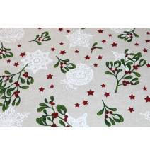 Dekoratív szövet Karácsony, m. 140 cm