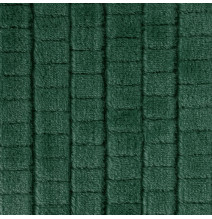 Mikroszálas takaró 3D effektussal Cindy2 sötét zöld