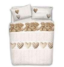 Pamut ágynemű MIG002ME Maci bézs Made In Italy