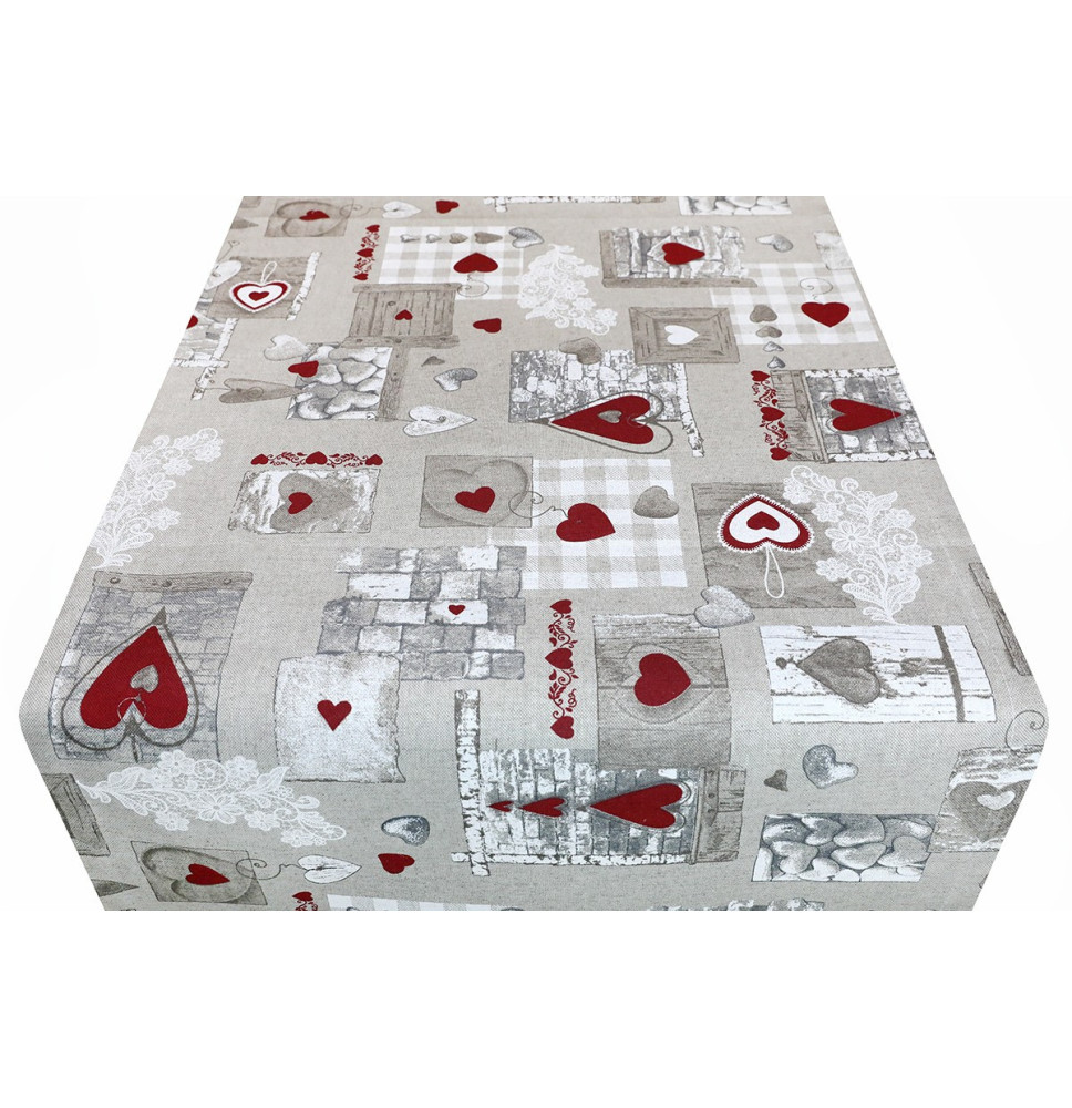 Asztalterítő Vintage 50x150 cm Made in Italy