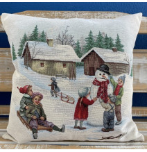 Párnahuzat gobelin 42x42 cm Eden 1068