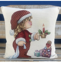 Párnahuzat gobelin 42x42 cm Eden 1092