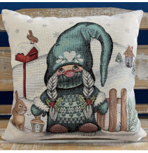 Párnahuzat gobelin 42x42 cm Eden 1105