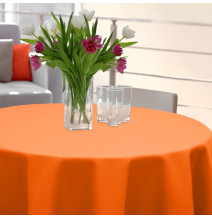 Kerek abrosz Standard Ø 140 cm narancs