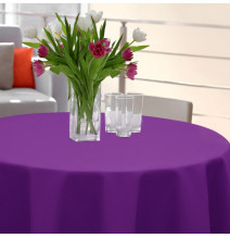 Kerek abrosz Standard Ø 140 cm lila