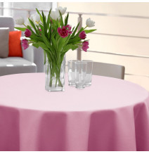 Kerek abrosz Standard Ø 140 cm rózsaszín