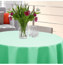 Kerek abrosz Standard Ø 140 cm pisztácia