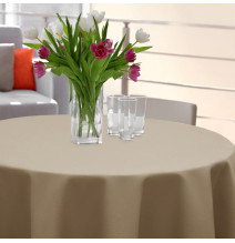 Kerek abrosz Standard Ø 140 cm mocca