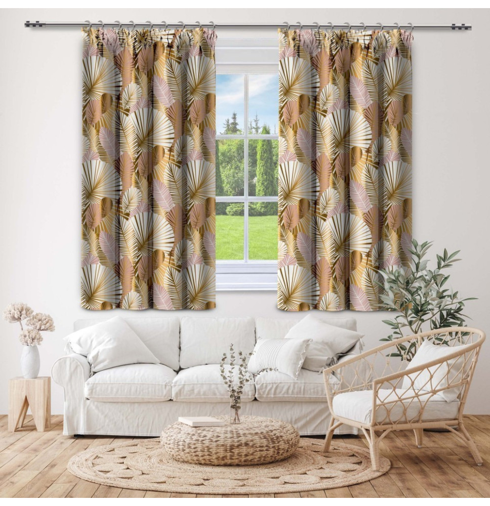 Függöny szalaggal MIGD286 140x160 cm