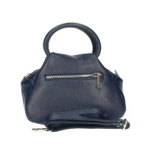 Bőr kézitáska 673 Made in Italy sötétkék