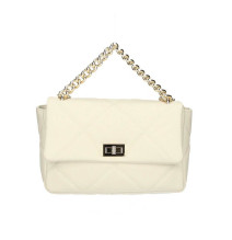 Nő bőr kézitáska 677 Made in Italy bézs