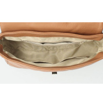 Nő bőr kézitáska 677 Made in Italy fekete