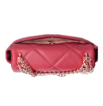 Nő bőr kézitáska 677 Made in Italy piros