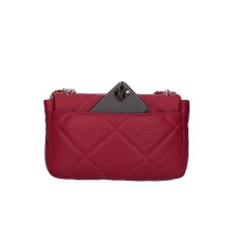 Nő bőr kézitáska 677 Made in Italy piros