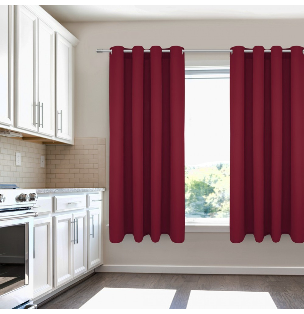 Függöny a gyűrűk Heaven bordeaux