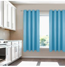 Függöny a gyűrűk Heaven azúrkék