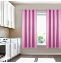 Függöny a gyűrűk Heaven világos rózsaszín