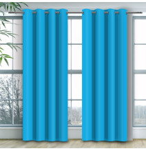 Függöny a gyűrűk Heaven türkizkék