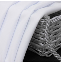 Függöny a redős szalagon Heaven fehér