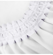 Függöny a redős szalagon Heaven fehér