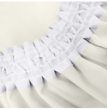 Függöny a redős szalagon Heaven krém