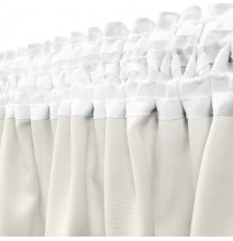 Függöny a redős szalagon Heaven krém