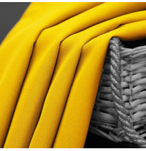 Függöny a redős szalagon Heaven sárga