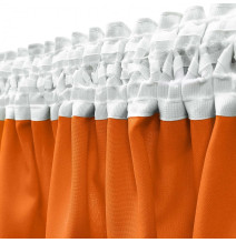 Függöny a redős szalagon Heaven narancssárga