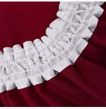 Függöny a redős szalagon Heaven bordeaux