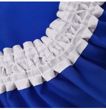 Függöny a redős szalagon Heaven ciánkék