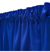 Függöny a redős szalagon Heaven ciánkék