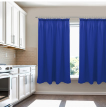 Függöny a redős szalagon Heaven ciánkék