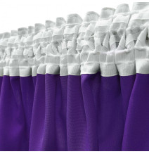 Függöny a redős szalagon Heaven lila