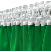 Függöny a redős szalagon Heaven zöld